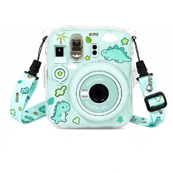Чохол для Fujifilm Instax Mini 13 Динозаврик Прозорий (34881067) Чохол для Fujifilm Instax Mini 13 Динозаврик Прозорий (34881067)