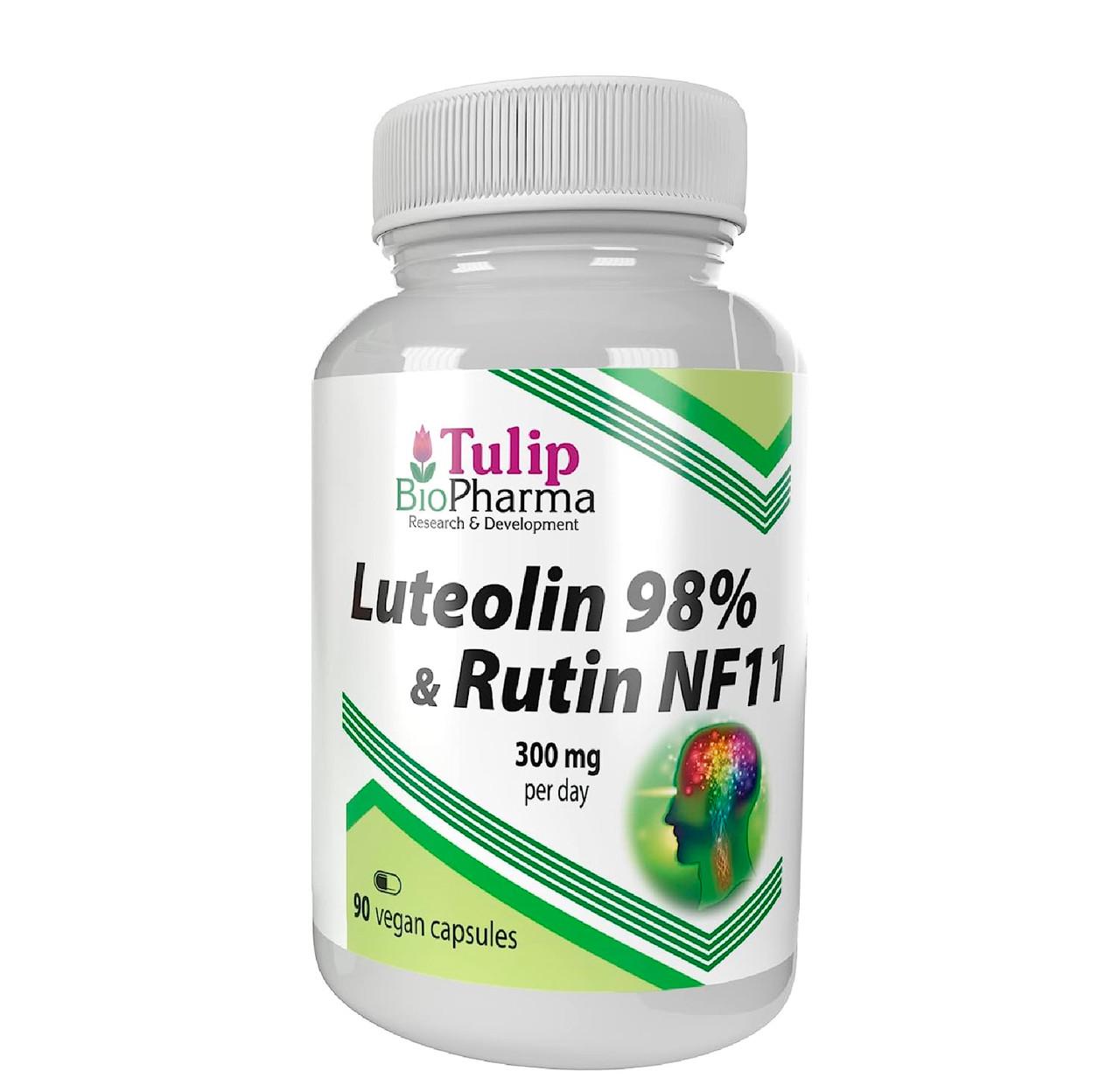 Витамины для иммунитета Tulip BioPharma Лютеолин 98%/рутин 90 капс. (50091802)