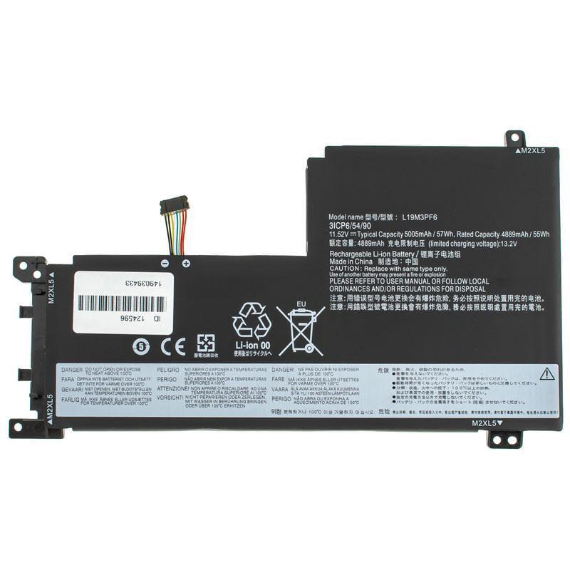 Аккумулятор для ноутбука Lenovo Ideapad 5-15ARE05 4980 mAh 11,52V (147807)