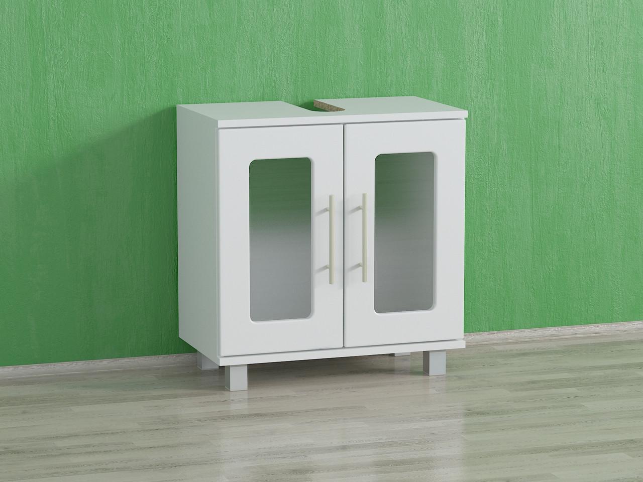 Тумба під умивальник My Room FV-06 з дверцятами 580x600x330 мм Білий (5436894623426526431275234)