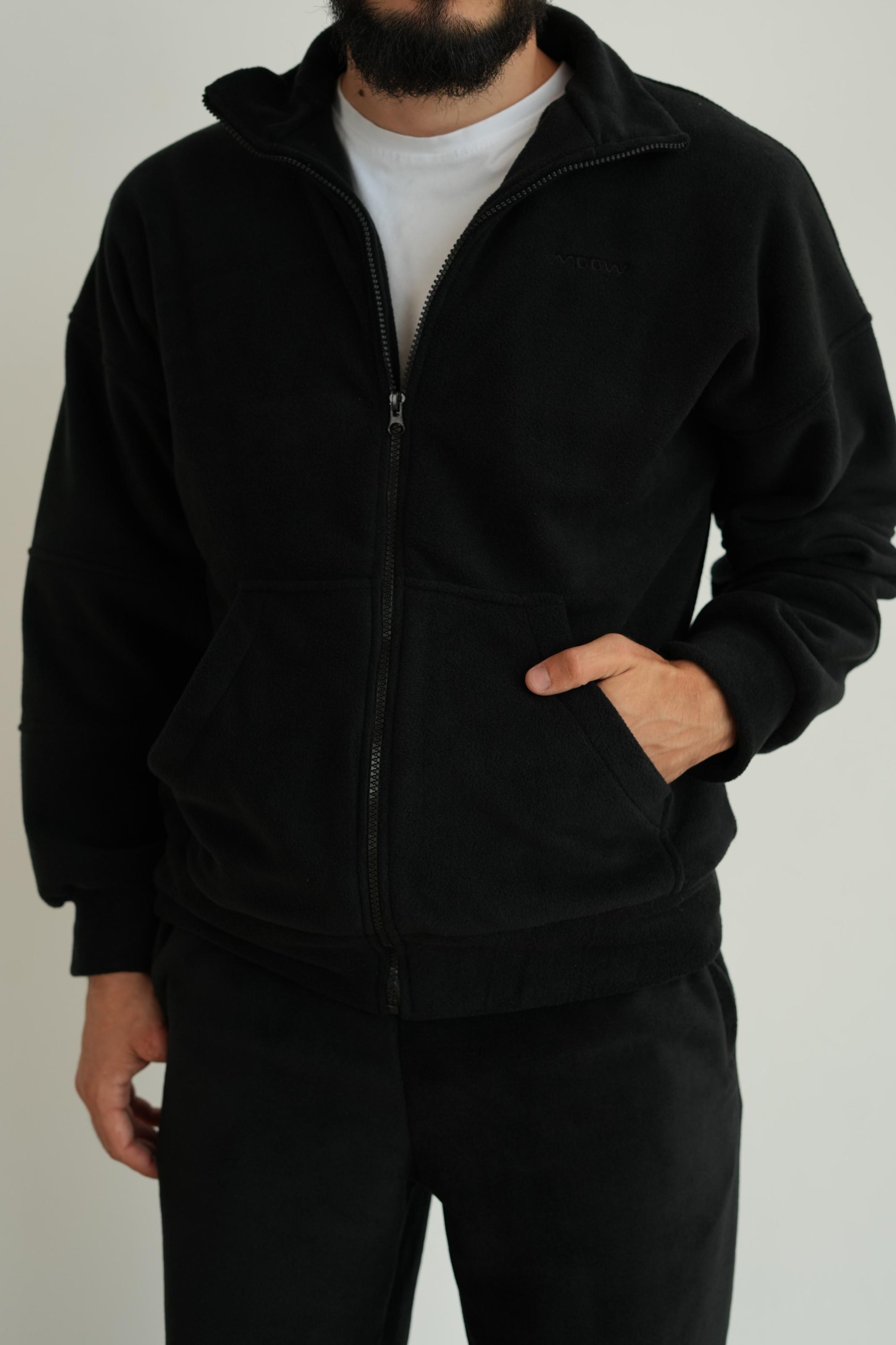 Костюм мужской флисовый CASUAL XL/2XL Черный (10301XLXXLm) - фото 6 Костюм мужской флисовый CASUAL XL/2XL Черный (10301XLXXLm) - фото 6