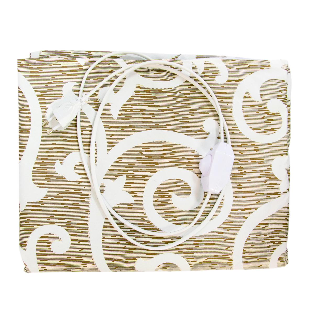 Грелка электрическая 55 Вт ЭГ-2 30х50 см Коричневый/Белый/Золотистый (1009554-Other)