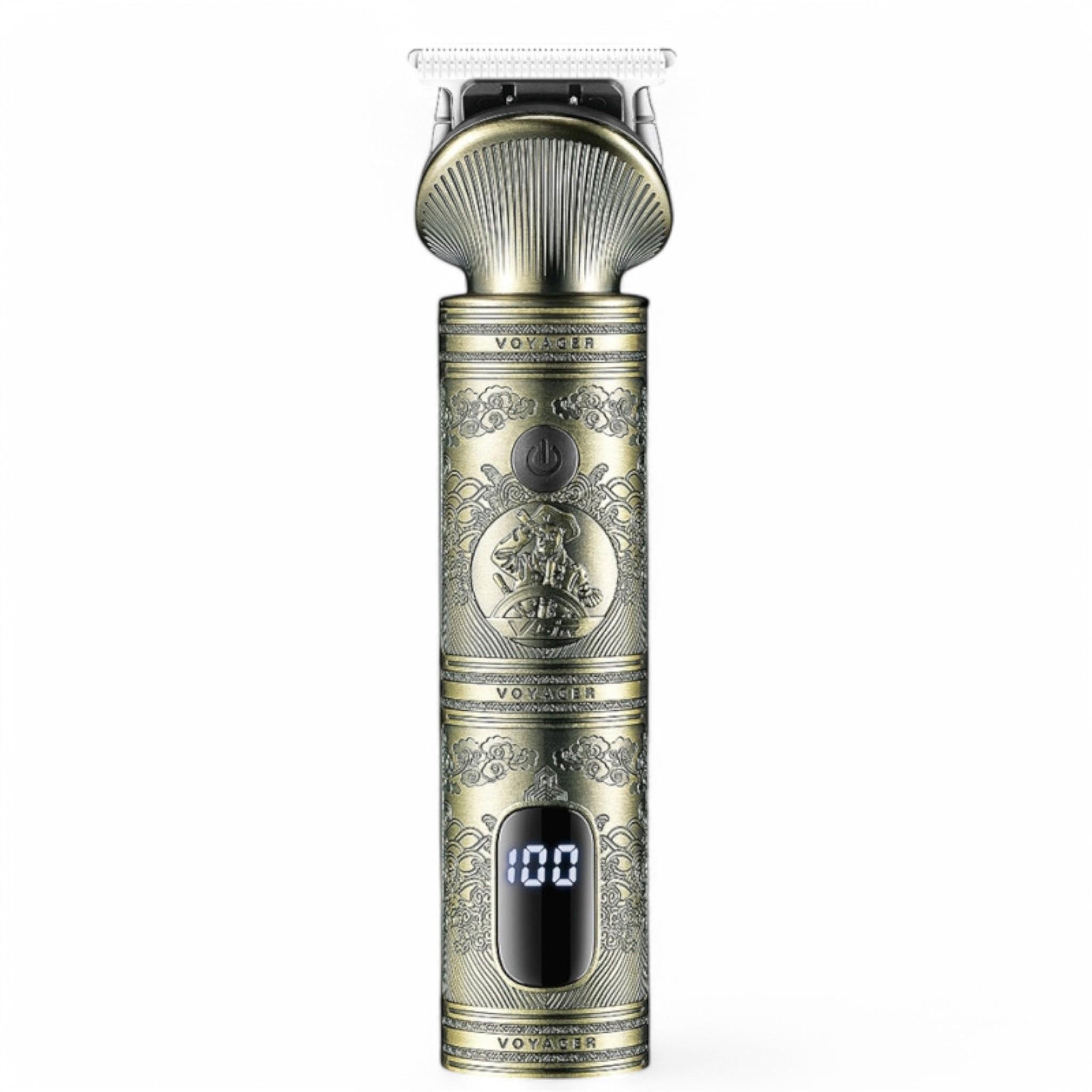 Тример для волосся та бороді VGR V-962 Professional 4 насадки 1200 mAh LED Display (M_V-962)