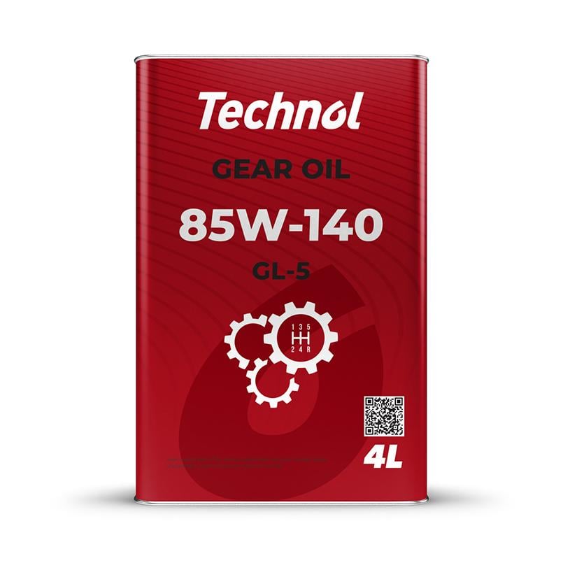 Трансмиссионное масло Technol Gear Oil 85W-140 GL-5 4 л (TL90694)