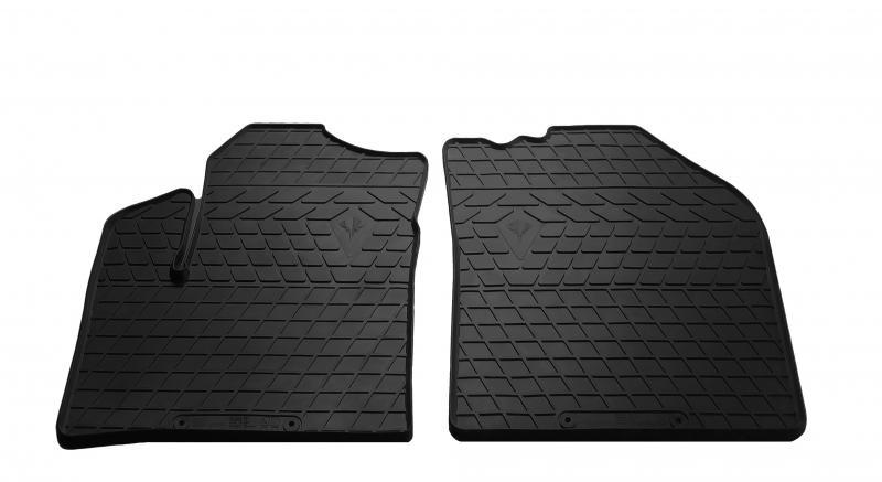Резиновые коврики 2 шт Premiumбез запаха резины Stingray для Ford Connect 2006-2009 гг. резина Черный