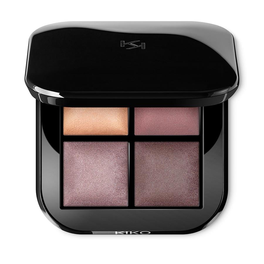 Палетка теней Bright Quartet Baked Eyeshadow Palette KIko Milano 02 розово-лиловые вариации Палетка теней Bright Quartet Baked Eyeshadow Palette KIko Milano 02 розово-лиловые вариации