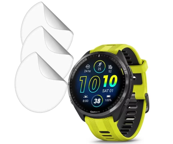 Противоударная гидрогелевая пленка Hydrogel Film для Garmin Forerunner 965 (3 шт), Transparent Противоударная гидрогелевая пленка Hydrogel Film для Garmin Forerunner 965 (3 шт), Transparent