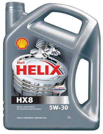 Моторна олива Shell Helix HX8 5W-30 4 л