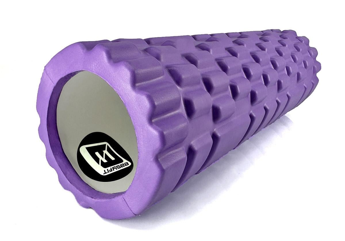 Массажный роллер EasyFit Grid Roller Mini 30 см Фиолетовый (EF-2017-V)