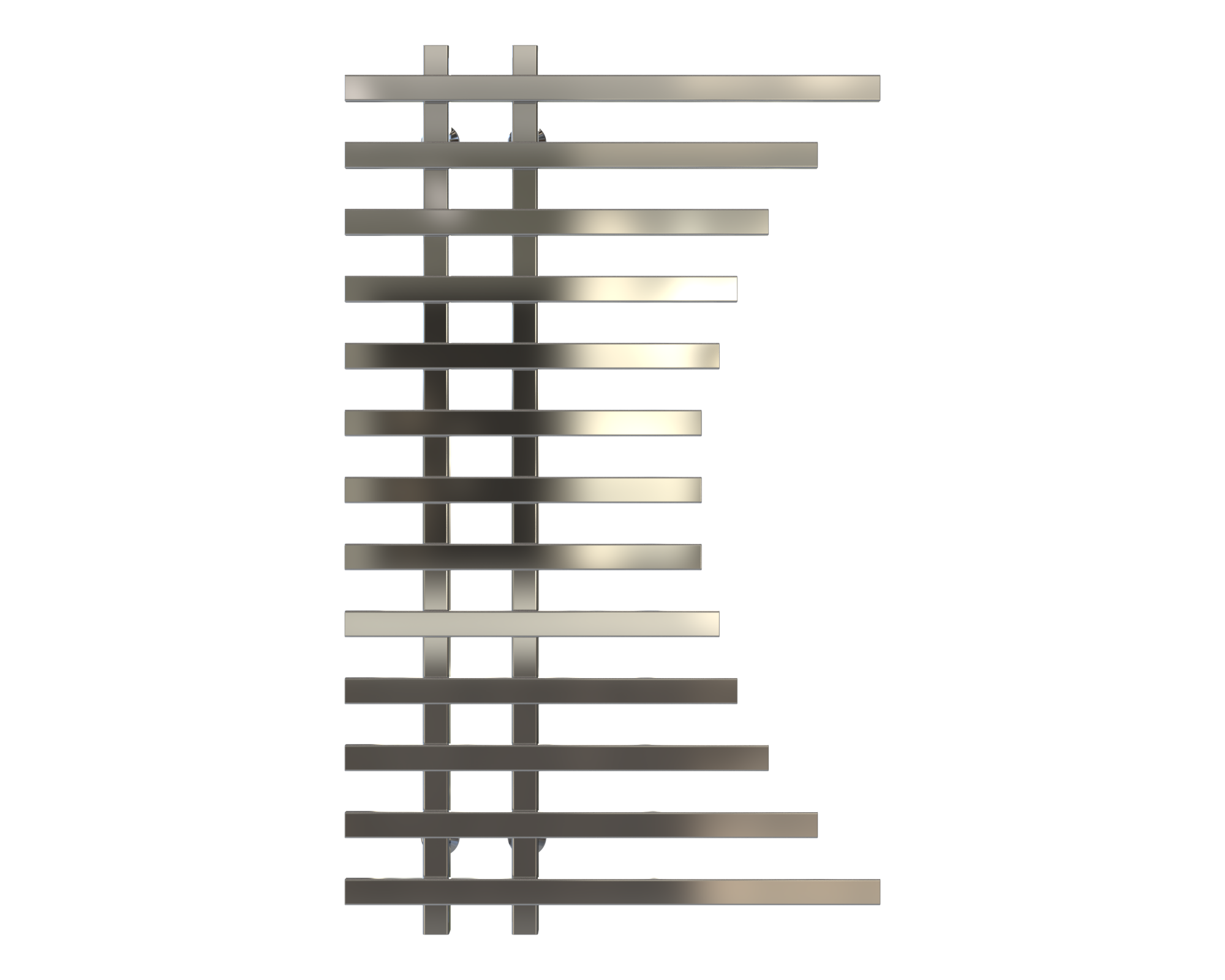 Полотенцесушитель водяной Deffi Gratsiya П13 нижнее подключение нержавеющая сталь 600х1000 мм Хром (A.GR.100.60.13.CA)