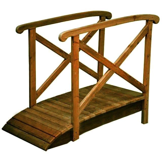 Місток садовий із дерева Аубеон Мускат (МОС-002607)