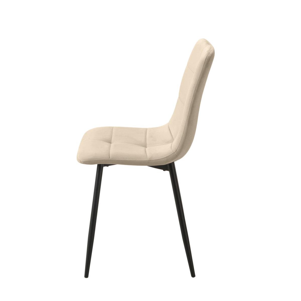 Стул кухонный Intarsio Neo Черный/Темно-бежевый - фото 5