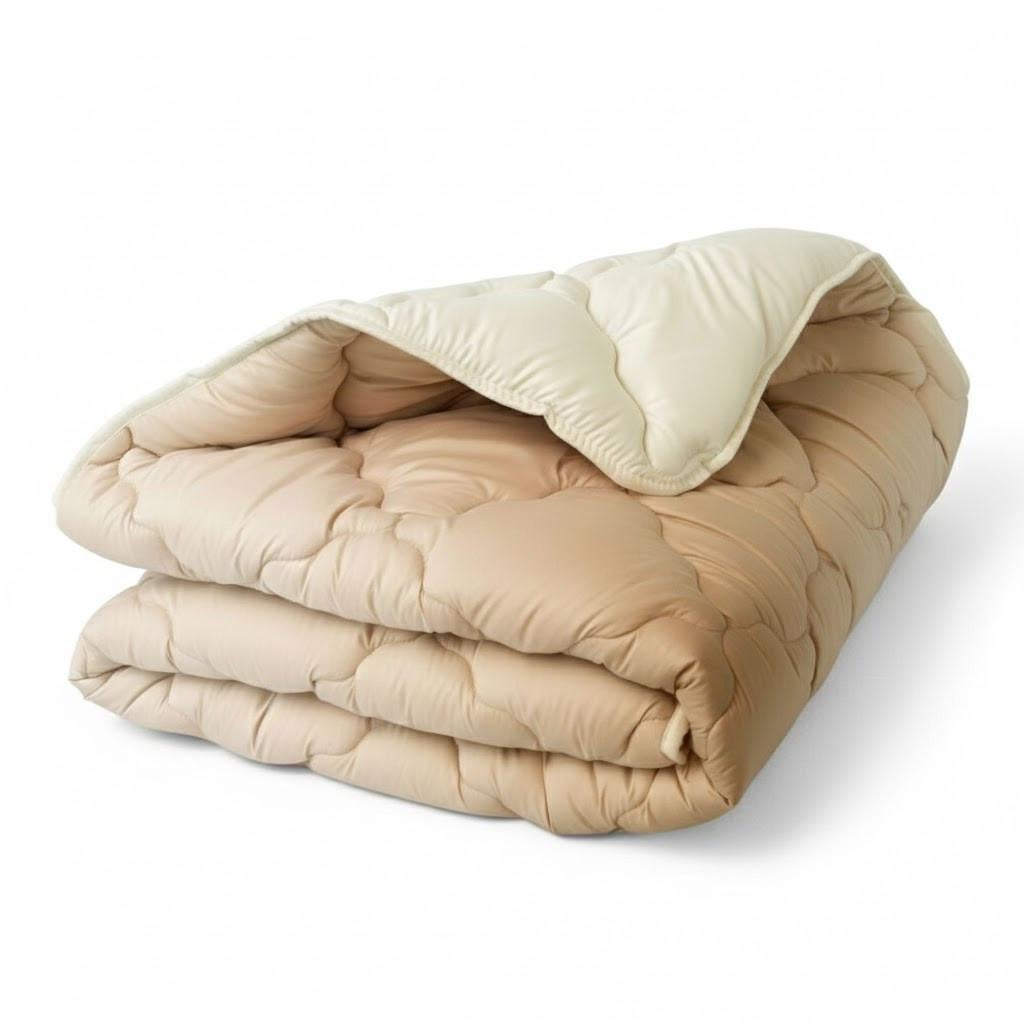 Одеяло IDEIA Woolly шерстяное всесезонное 155x210 см полуторное 400 г/м2 (32065989)