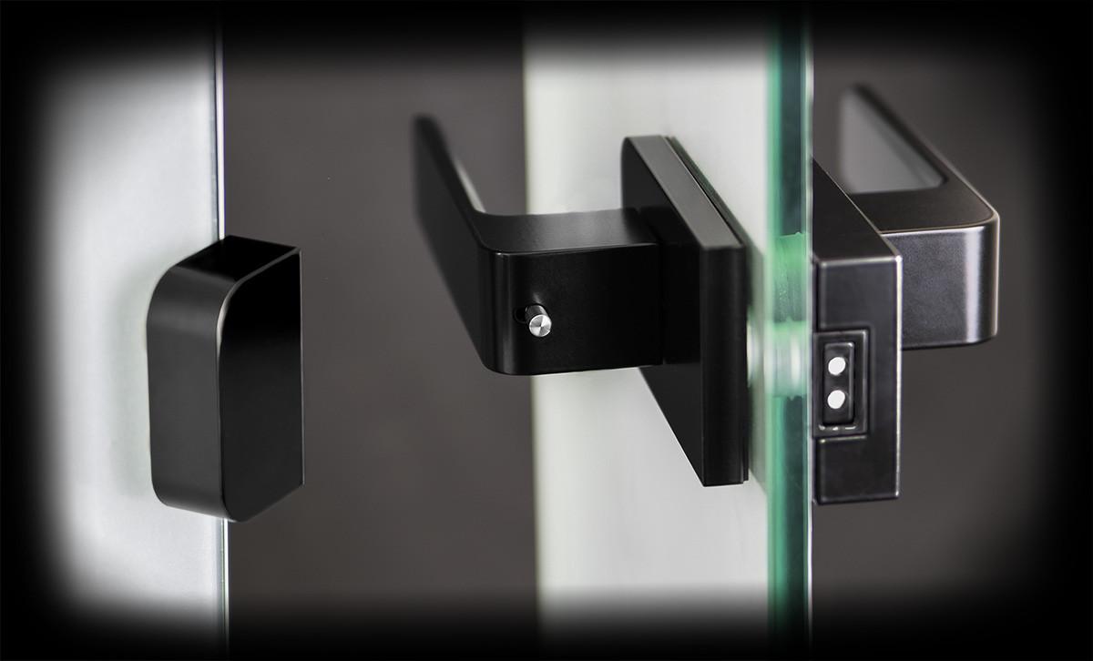 Дверна ручка для скла WALA H4S32/SM1OM1 з магнітним механізмом та фіксатором В1 скло-рама Чорний (H4S32/SM1OM1) - фото 2 Дверна ручка для скла WALA H4S32/SM1OM1 з магнітним механізмом та фіксатором В1 скло-рама Чорний (H4S32/SM1OM1) - фото 2