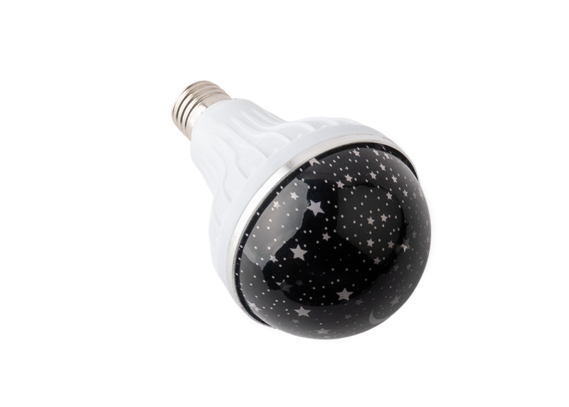 Проектор звёздного неба E27 Star Master Bulb601-HX 220 В 6 Вт 3 цвета свечения (d29dc6c0) - фото 3