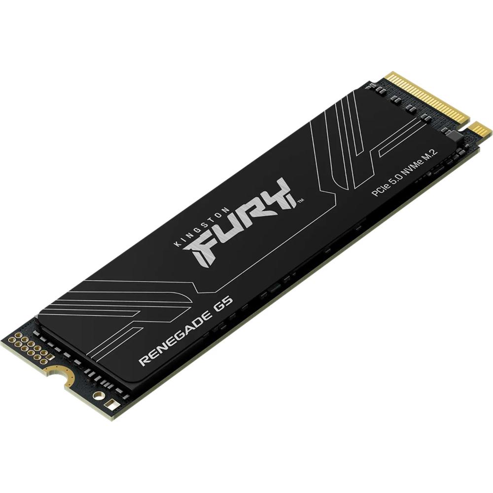 SSD диск Kingston Fury Renegade G5 M.2 PCIe 5.0 NVMe 4 Тб Black (SFYR2S/4T0) - фото 2 SSD диск Kingston Fury Renegade G5 M.2 PCIe 5.0 NVMe 4 Тб Black (SFYR2S/4T0) - фото 2