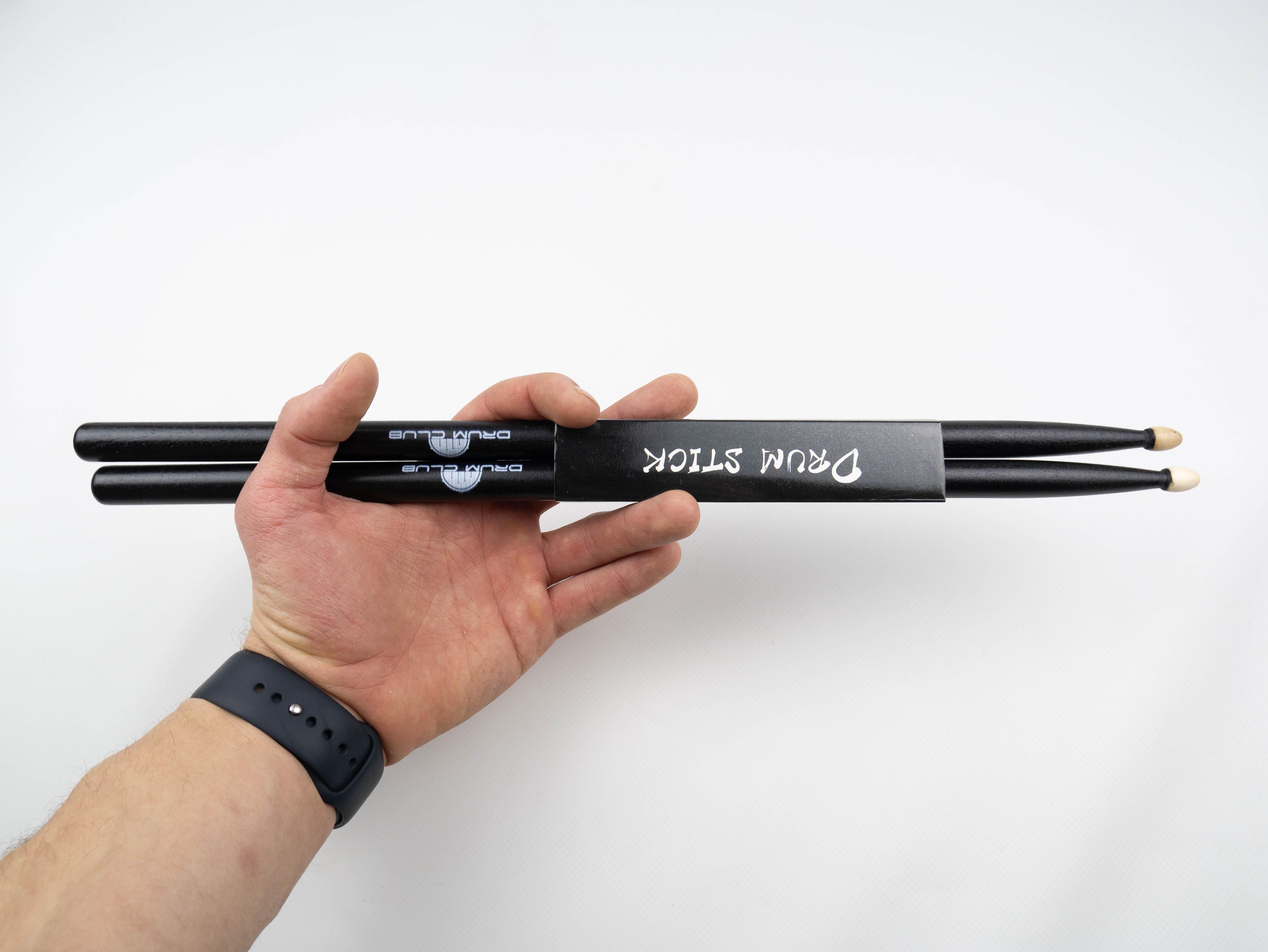 Барабанні палички Drum Club Чорний - фото 6