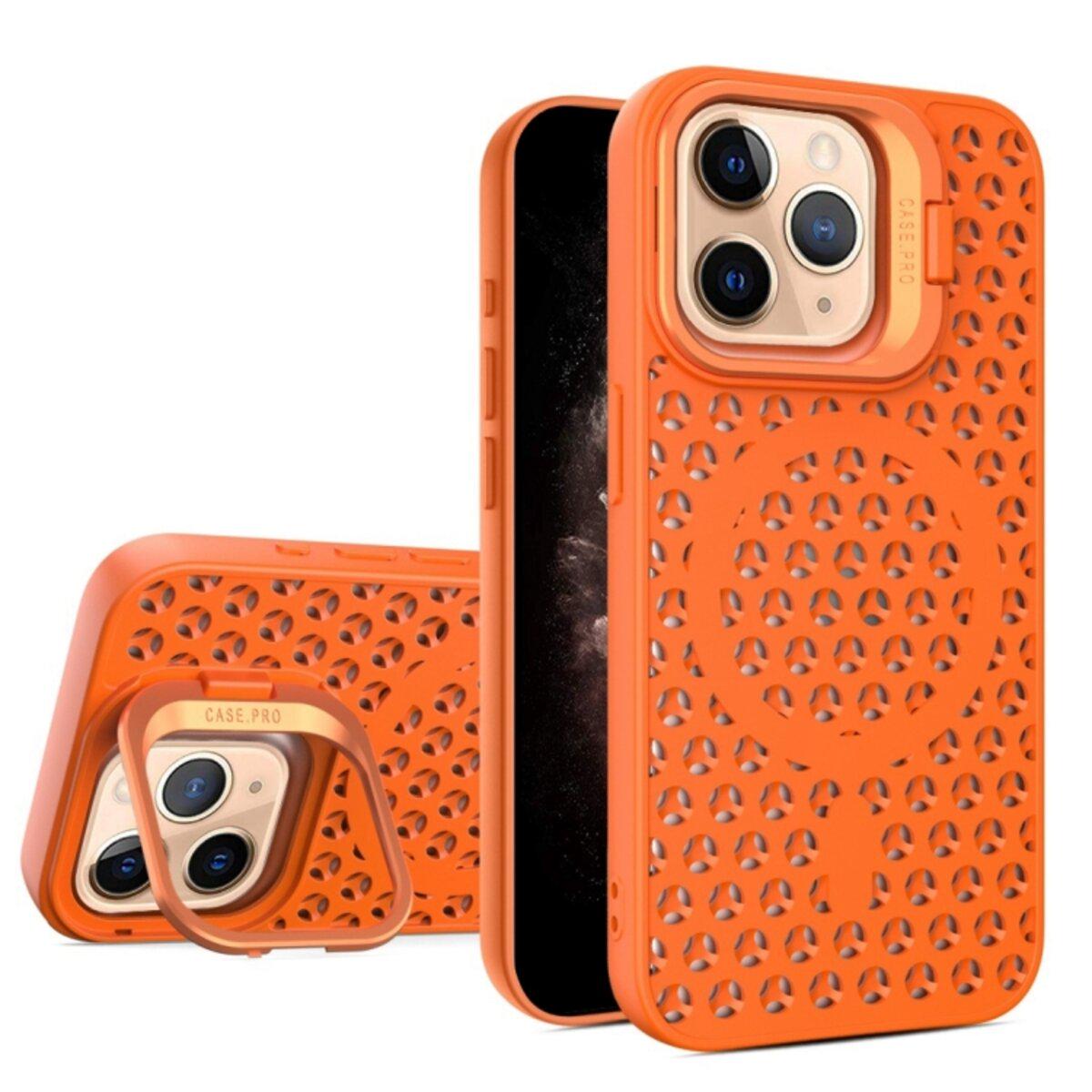 Протиударний чохол із підставкою Cosmic Grater Stand for Apple iPhone 11 Pro Orange