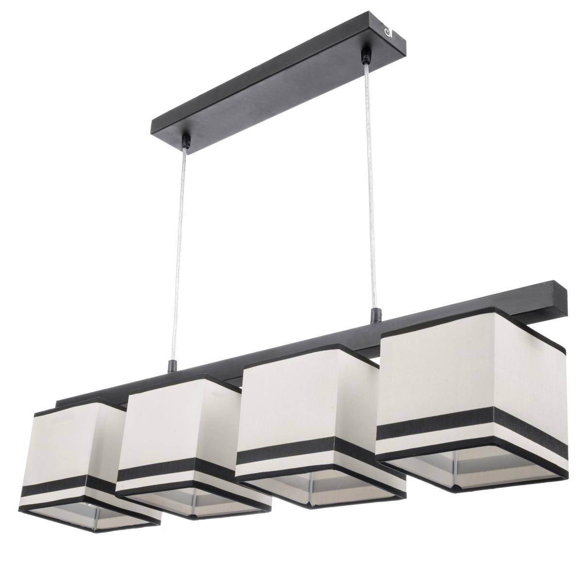 Люстра подвесная в восточном стиле Brille BKL-621S/4 E14 с абажуром