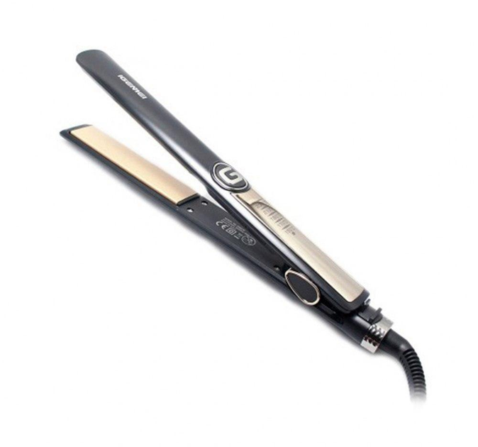 Плойка-выпрямитель для волос Gemei GM-416 керамическое покрытие Черный (ML-04932) - фото 2 Плойка-выпрямитель для волос Gemei GM-416 керамическое покрытие Черный (ML-04932) - фото 2