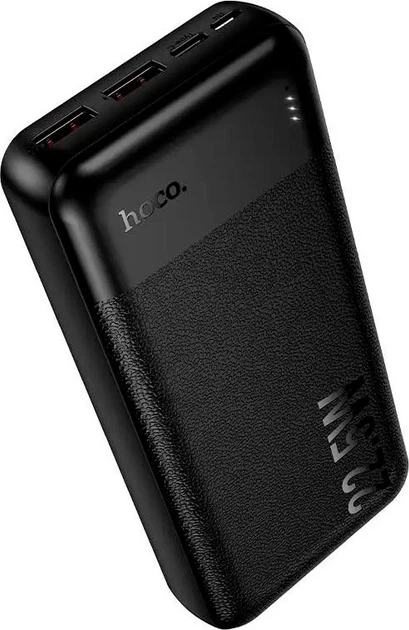 Повербанк Hoco J159A 20000 mAh PD20W+22,5W Чорний (4394)