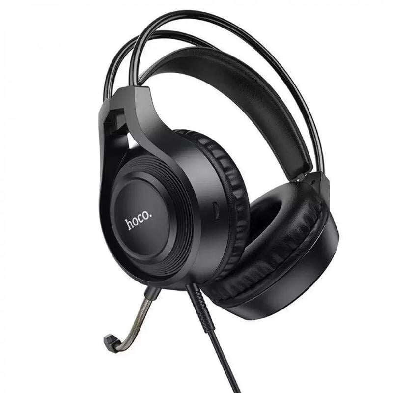 Наушники игровые HOCO W106 Tiger gaming headset Black