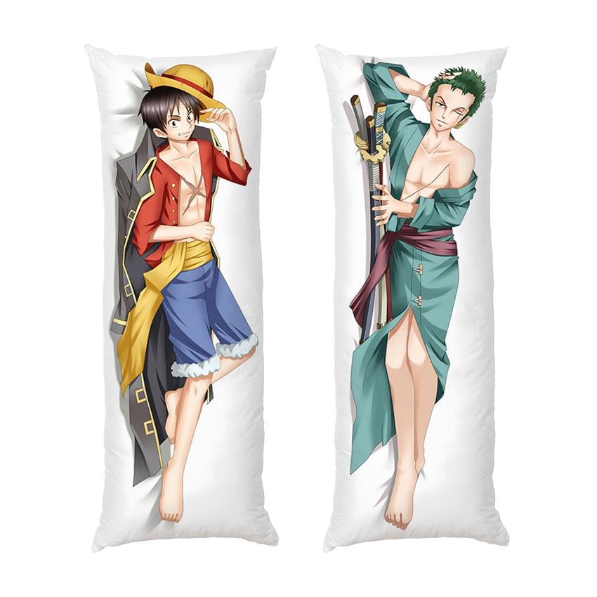 Подушка дакимакура One Piece Monkey D Luffy and Roronoa Zoro габардин 150х50 см Подушка дакимакура One Piece Monkey D Luffy and Roronoa Zoro габардин 150х50 см