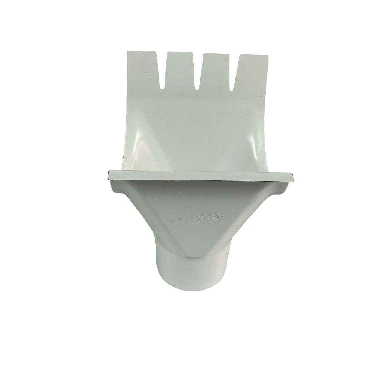 Лейка Stream RAL 9010 125 мм Белый (000125)