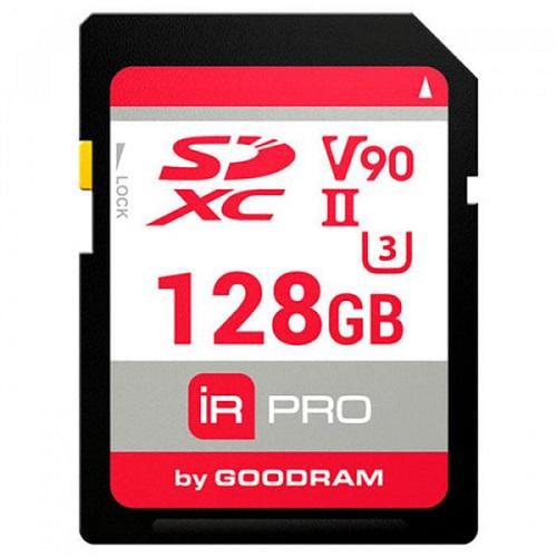 Карта памяти GoodRAM IRP-S9B0-1280R11 Secure Digital 128Гб IRDM PRO SDXC V90 UHS-II U3 Retail (562882) Карта памяти GoodRAM IRP-S9B0-1280R11 Secure Digital 128Гб IRDM PRO SDXC V90 UHS-II U3 Retail (562882)