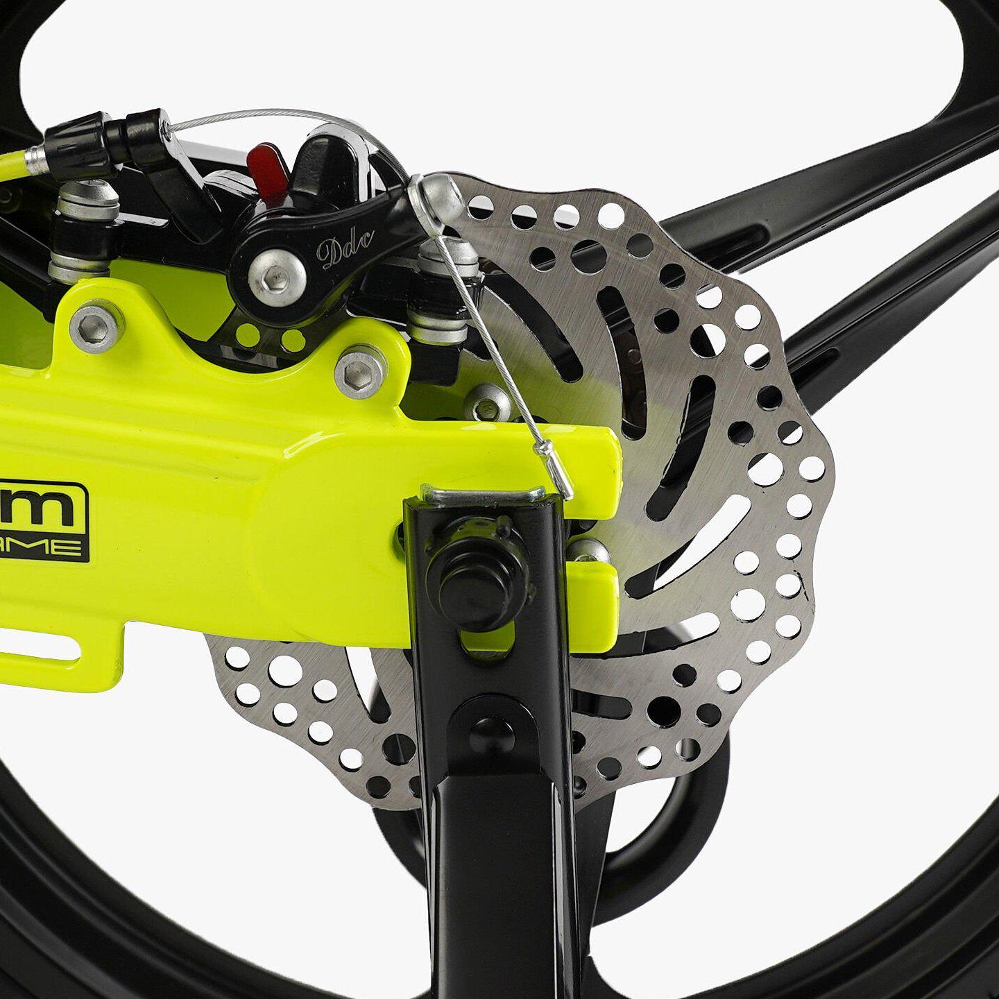 Велосипед двухколесный Corso Revolt 16" детский магниевый Желтый - фото 6 Велосипед двухколесный Corso Revolt 16" детский магниевый Желтый - фото 6