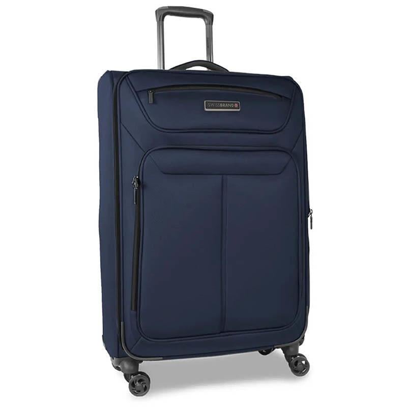 Чемодан на 4-х колесах Swissbrand Austria L 103-113 л Navy (DAS301858)