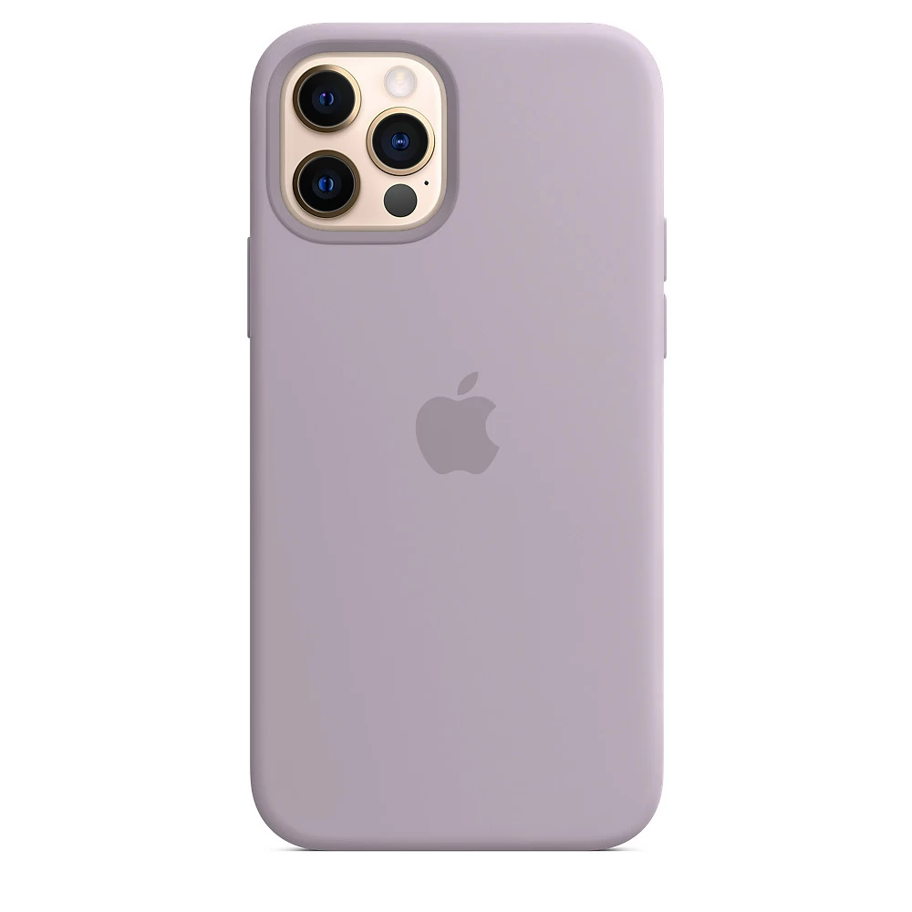Силиконовый Чехол Накладка Silicone Case для iPhone 12 Pro Max Lavender Силиконовый Чехол Накладка Silicone Case для iPhone 12 Pro Max Lavender