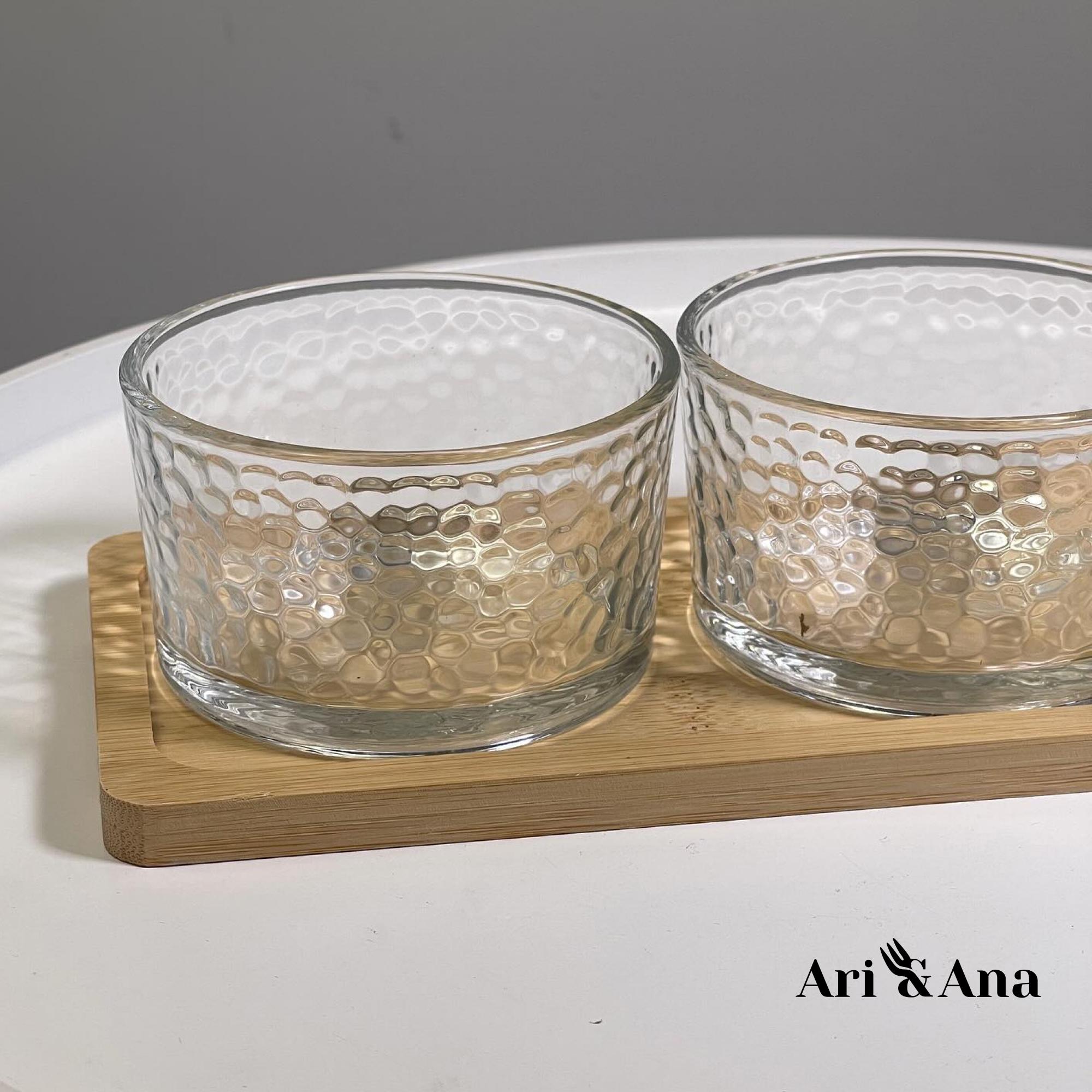 Набор салатников Ari&Ana на бамбуковой подставке 3 шт. по 200 мл Прозрачный (25173769) - фото 9 Набор салатников Ari&Ana на бамбуковой подставке 3 шт. по 200 мл Прозрачный (25173769) - фото 9