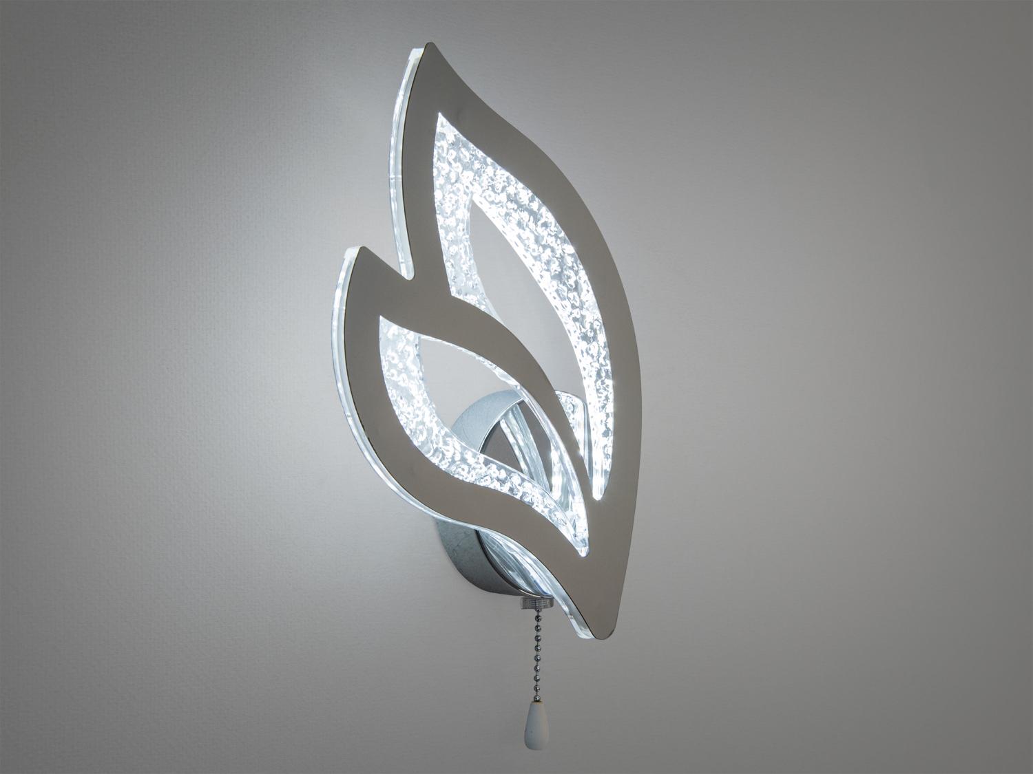 Бра светодиодный на кухню 17W Хром (2455/1HR)