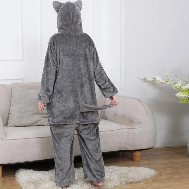 Пижама Kigurumi Хаскі XL 175-185 см Сірий (6047/XL) - фото 2