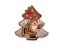 Новорічний декор Stenson New Year R90819 30x25 см - фото 3 Новорічний декор Stenson New Year R90819 30x25 см - фото 3