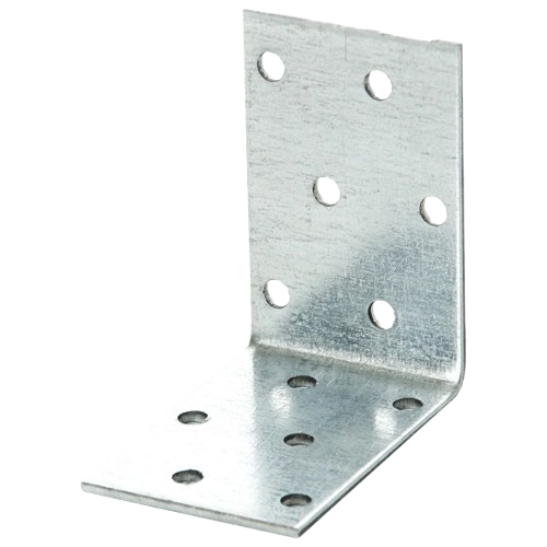 Угольник монтажный равносторонний металлический Apro L-образный 60х60х60х2 мм 10 шт. Серый (32163358)