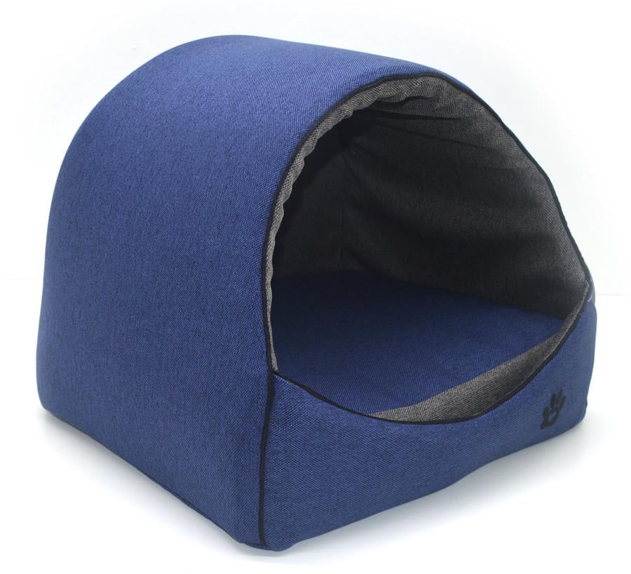 Будиночок для тварин Zoo-hunt Loft №2 42,5х37,5х37,5 см Синій (2419)