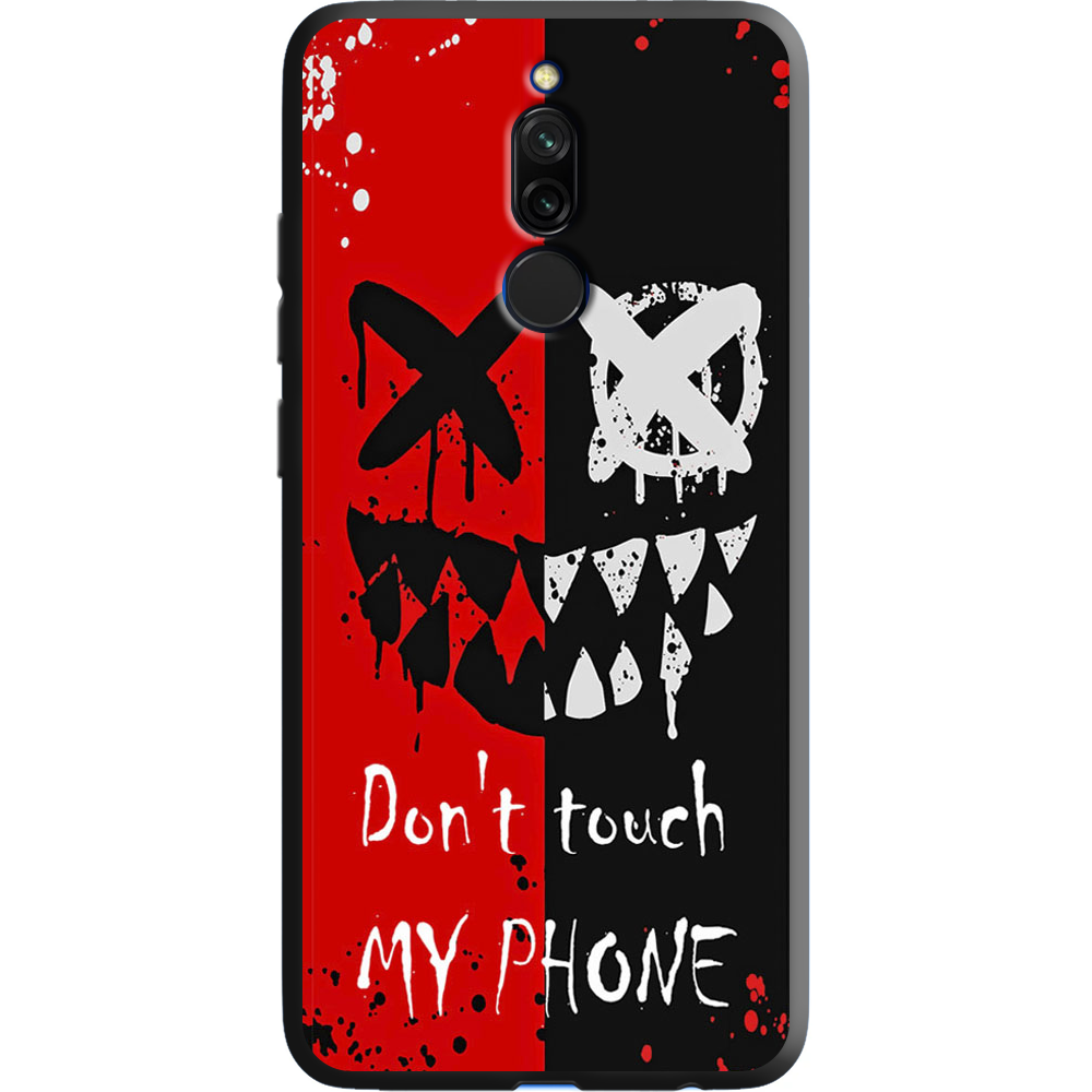 Чехол BoxFace Xiaomi Redmi 8 Bad Smile Черный силикон (38411-up2468-38679)
