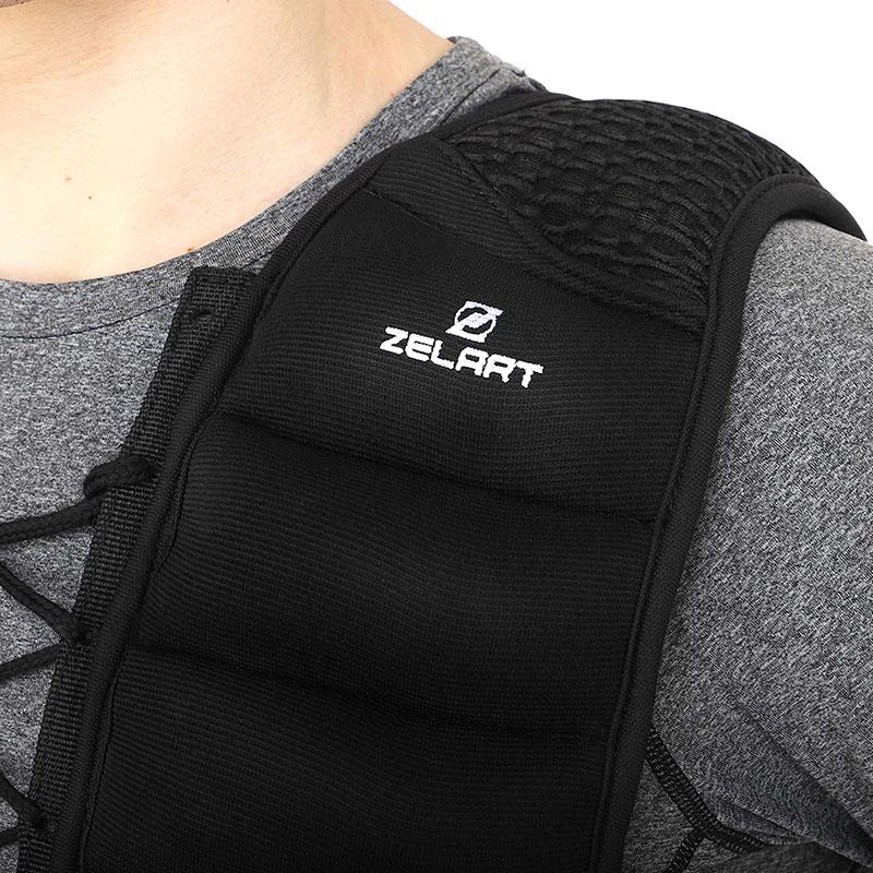 Жилет утяжелитель FI-3845 10 кг Черный (56363250) - фото 9 Жилет утяжелитель FI-3845 10 кг Черный (56363250) - фото 9