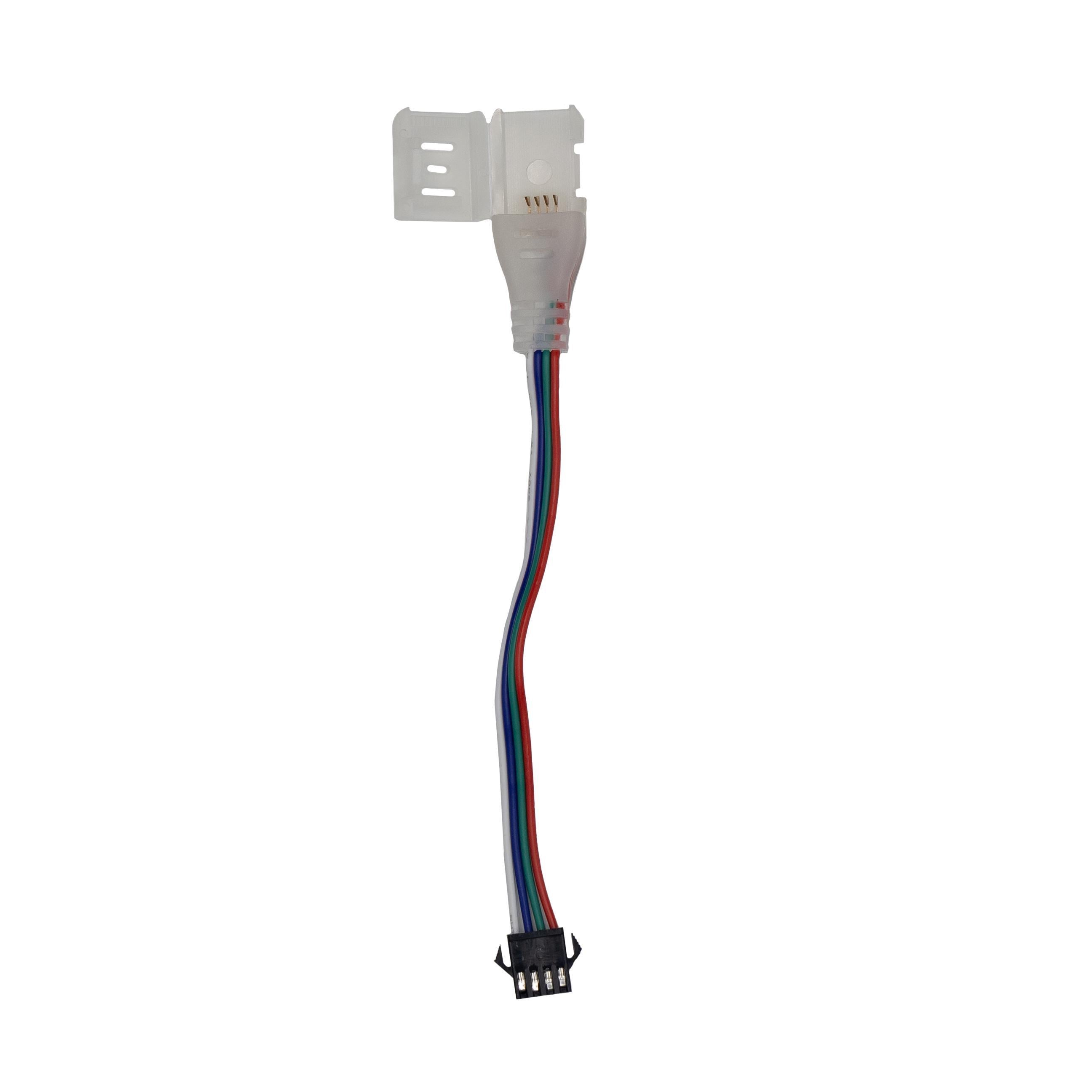 Конектор Prolum для неону RGB IC провід та затискач 6x12 (29821972)