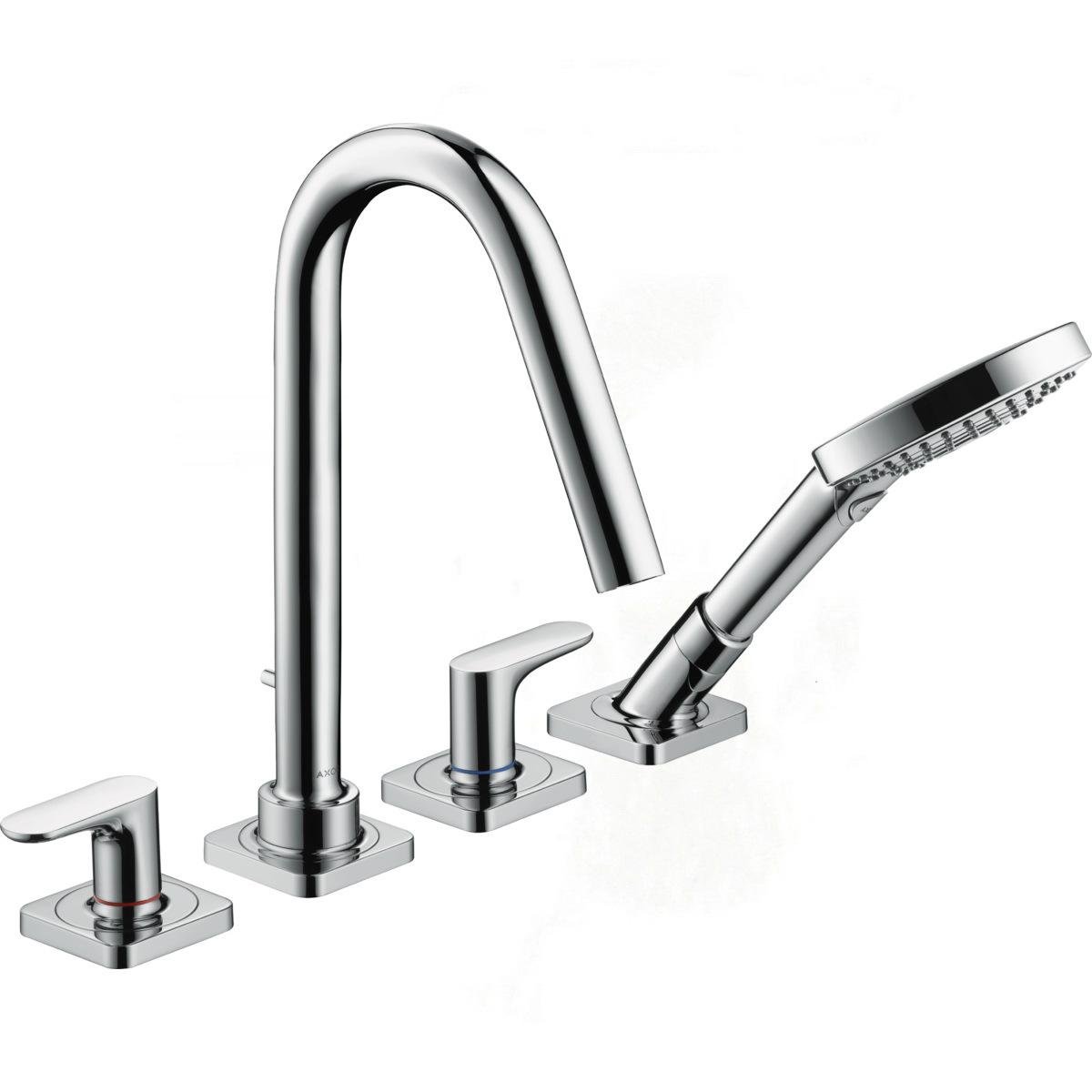 Змішувач на борт ванни Hansgrohe AXOR Citterio M 34454000 на чотири отвори Хром (141988)