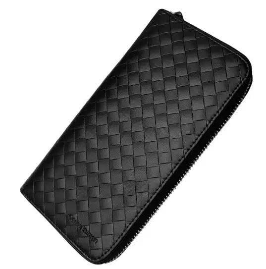 Клатч чоловічий плетений зі шкіри (kk1) - фото 7 Клатч чоловічий плетений зі шкіри (kk1) - фото 7