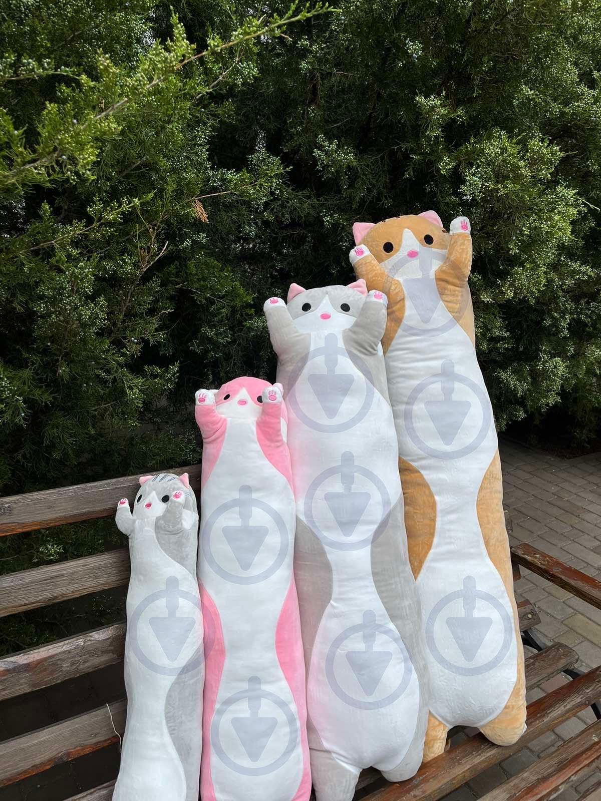 М'яка іграшка-обнімашка Кіт Батон 90 см Рудий - фото 2 М'яка іграшка-обнімашка Кіт Батон 90 см Рудий - фото 2