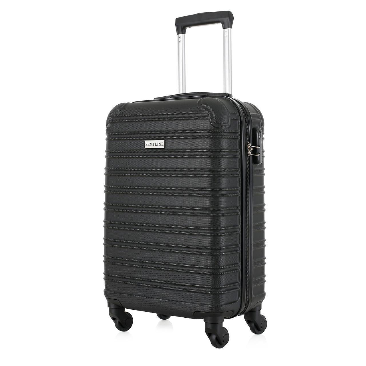 Чемодан SEMI LINE 20" S Black (T5953-1)