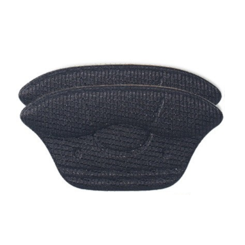 Пяткодержатель от натирки и мозолей для ремонта задников обуви самоклеящиеся 2 шт. Черный (70324)