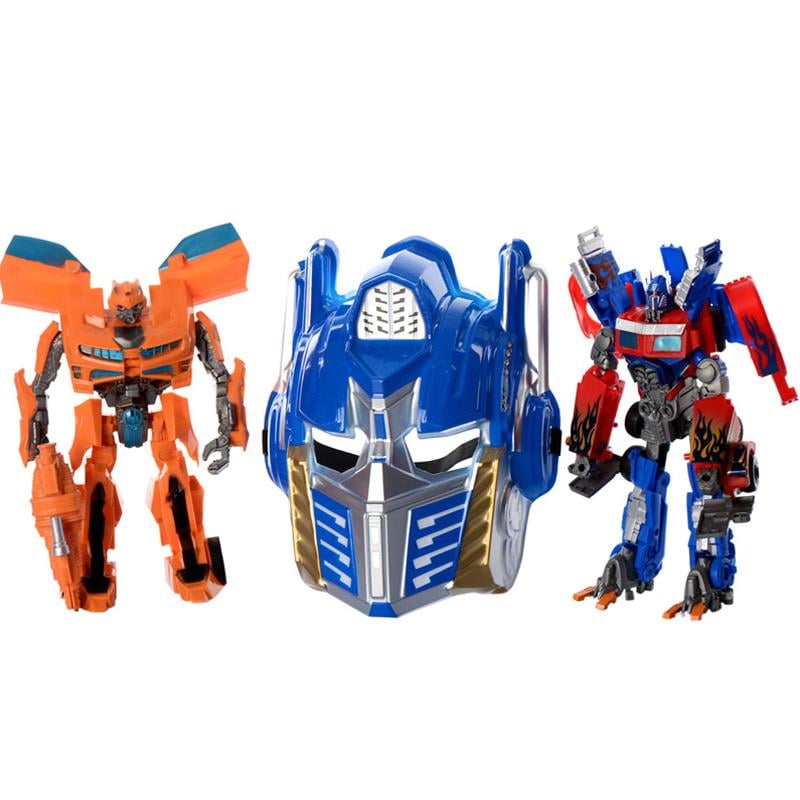 Детский игровой набор фигурок Трансформеры Оптимус Прайм/Бамблби/Маска 3 шт. (арт EPC11146M)