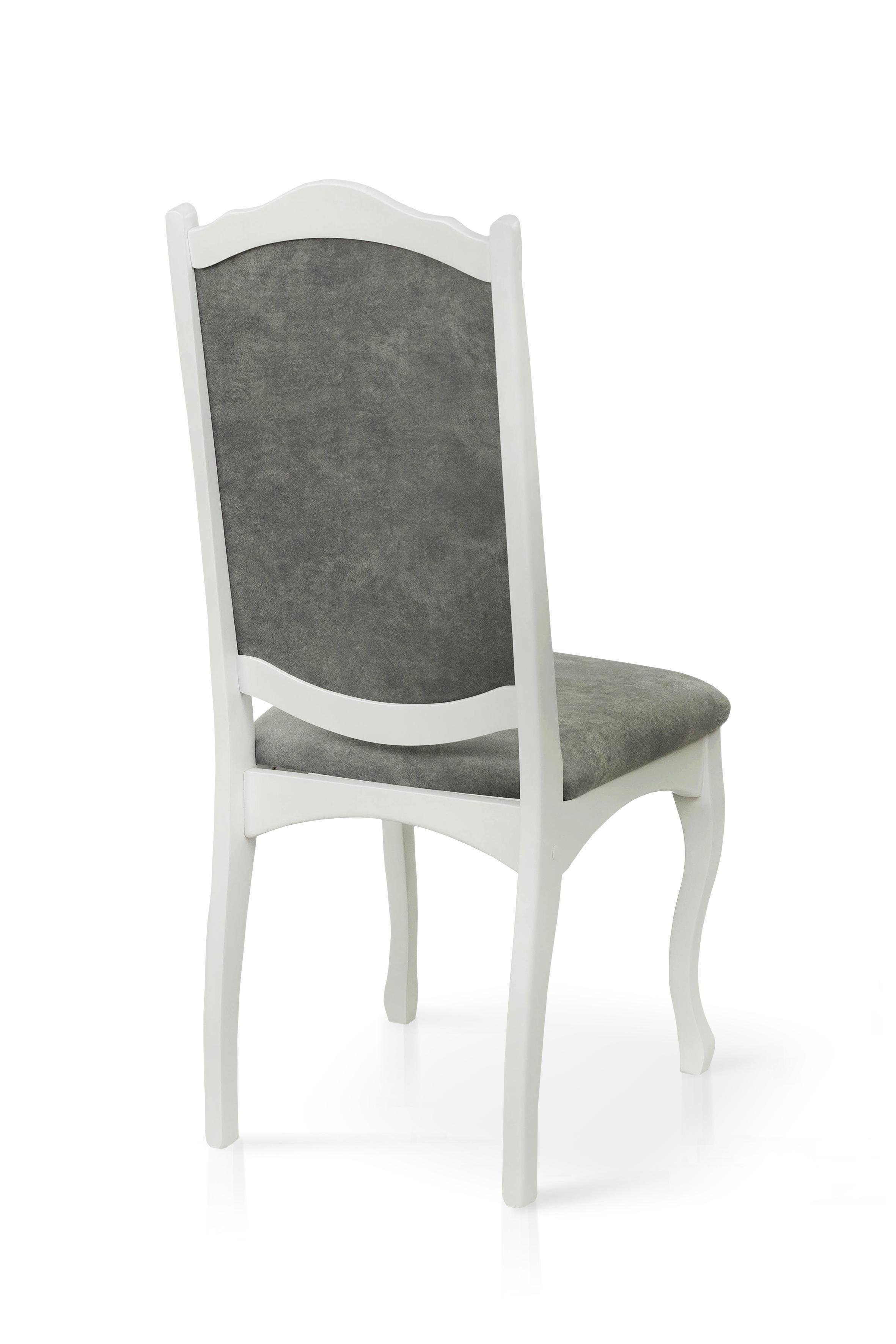 Стілець для кухні та вітальні Фенікс Наталі 450х1035х440 мм Білий/Моррант (GAА0055814) - фото 5 Стілець для кухні та вітальні Фенікс Наталі 450х1035х440 мм Білий/Моррант (GAА0055814) - фото 5