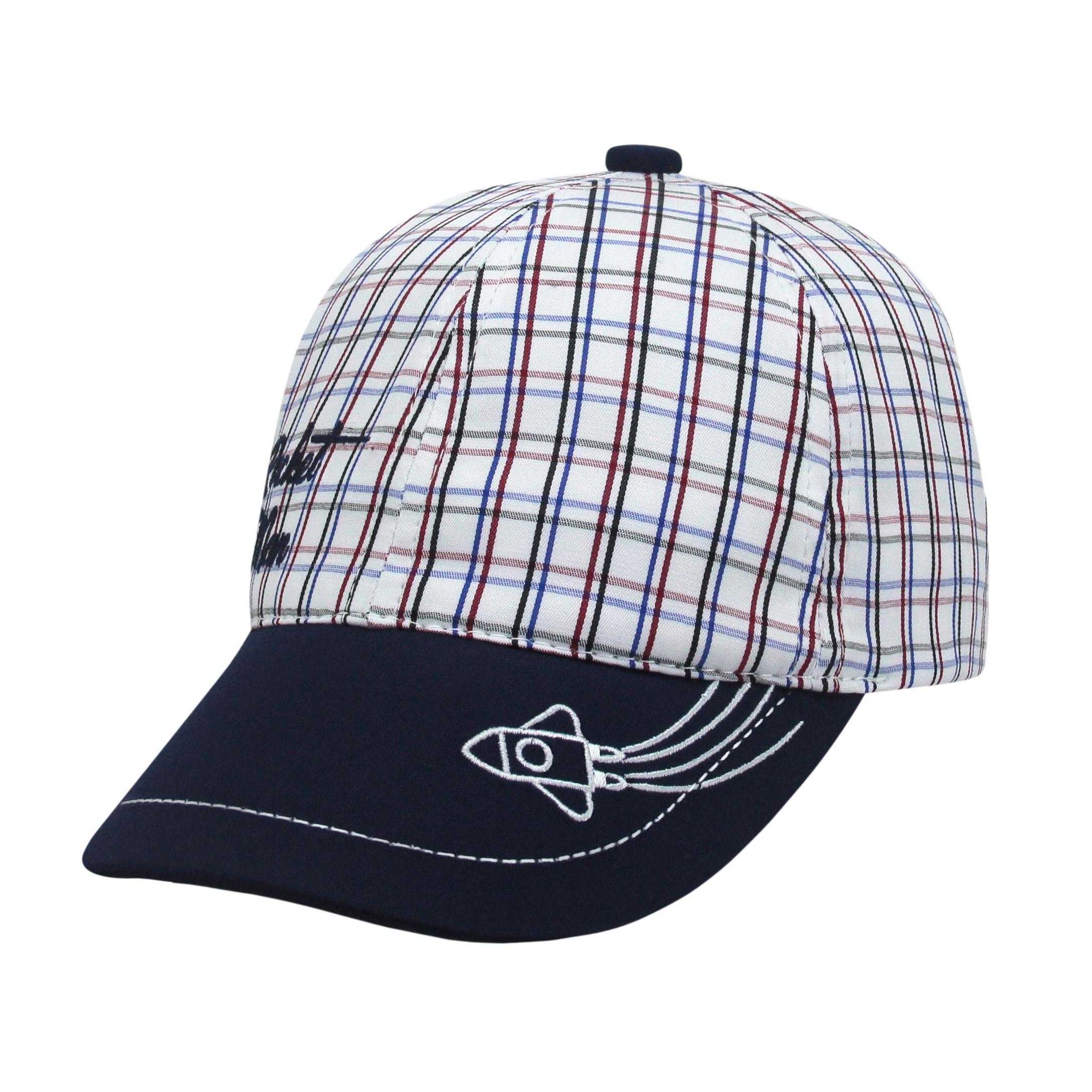 Бейсболка Девид стар р. 46 полоска Красный (24105)