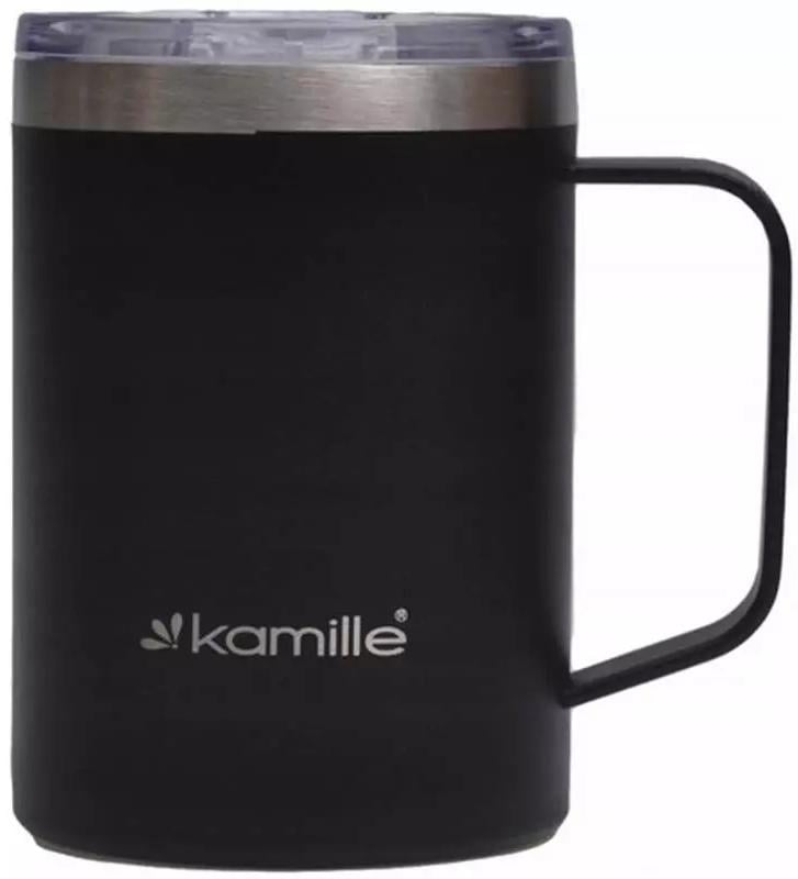 Термос Kanille с ручкой 360 мл Черный